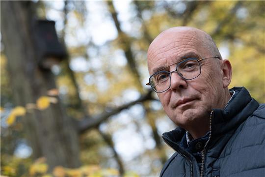 Rainer Marcek, Fledermaus-Regionalbetreuer des Niedersächsischen Landesbetrieb für Wasserwirtschaft, Küsten- und Naturschutz (NLWKN).
