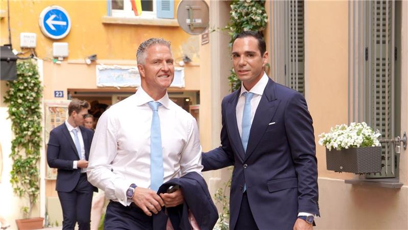 Ralf Schumacher und Étienne Bousquet-Cassagne haben in Saint-Tropez geheiratet.