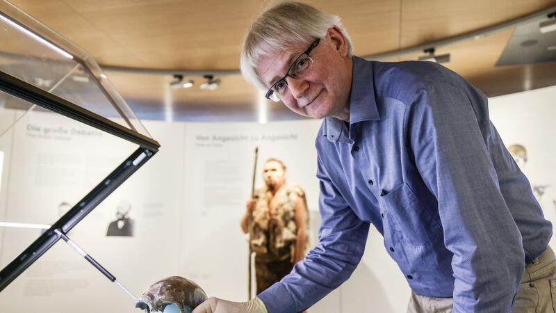 Der Neandertaler, der seiner Art den Namen gab Ralf W. Schmitz hat sich sein ganzes Forscherleben mit dem Neandertaler beschäftigt, der 1856 im Neandertal bei Düsseldorf entdeckt wurde.