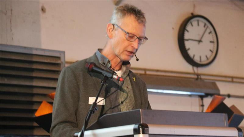 Rammelsberg-Geschäftsführer Dr. Johannes Großewinkelmann eröffnet als Gastgeber die Tagung.