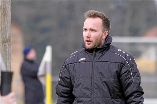 Rammelsbergs Trainer Jerom Schliesenski hofft, auch mit schmalem Kader gegen Adersheim die ersten Rückrunden-Punkte zu holen. Foto: Drechsler
