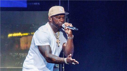 Rapper 50 Cent (Curtis Jackson) ist neben Jason Momoa in „Street Fighter“ zu sehen. (Archivbild)