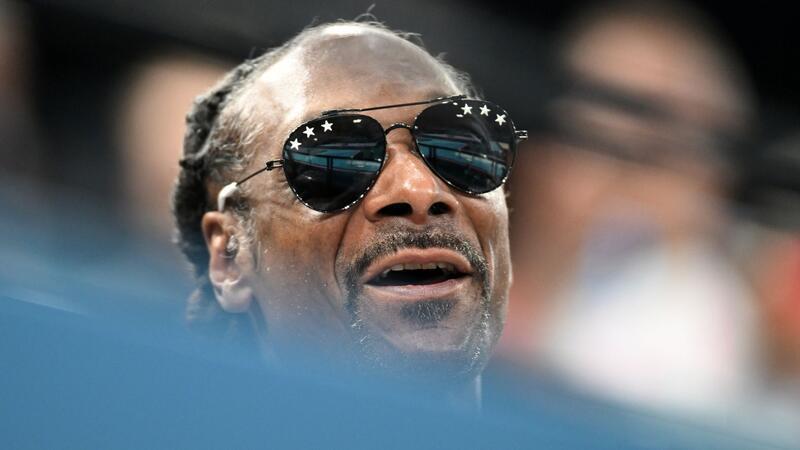 Rapper Snoop Dogg schaute in Paris auch vorbei.