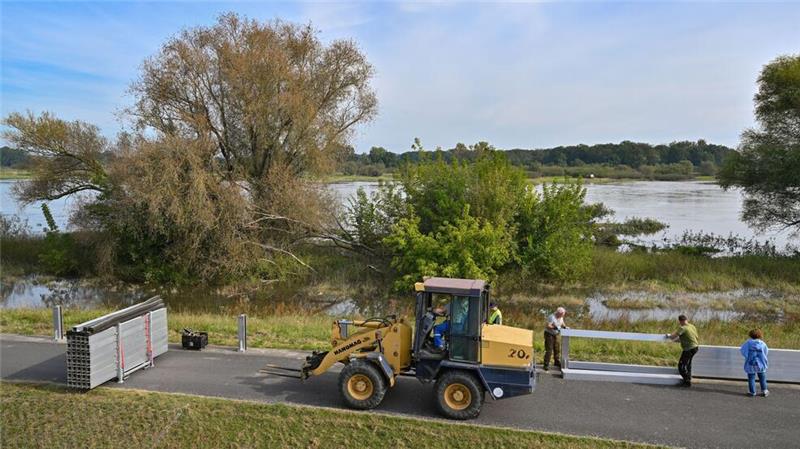 Oder-Hochwasser: Ratzdorf erwartet höchste Alarmstufe Ratzdorf erwartet höchste Alarmstufe am Dienstag