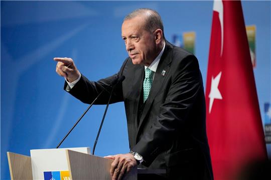 Recep Tayyip Erdogan ist der Präsident der Türkei.