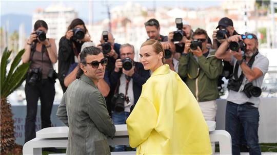 Regisseur Fatih Akin und Diane Kruger nach der Premiere von „Amrum“. (Archivbild)