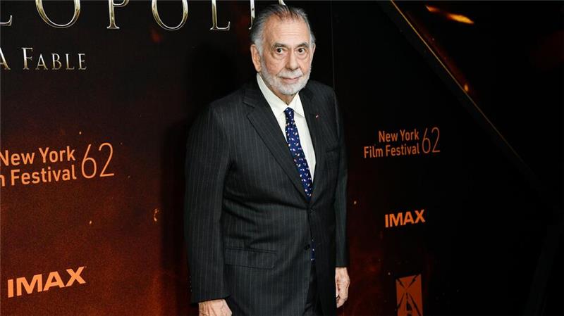 Razzies-Überraschung: Coppola freut sich über Schmähpreis Regisseur Francis Ford Coppola steckte viel Geld in sein Herzensprojekt „Megalopolis“. (Archivbild)