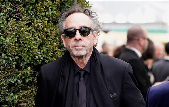 Regisseur Tim Burton bei der Verleihung der Golden Globe Awards in Beverly Hillls.