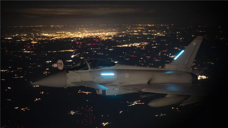 Nato berät nach Luftraumverletzung über bessere Abschreckung Reicht der aktuelle Nato-Einsatz an der Ostflanke zur Abschreckung gegen Russland aus? Das ist eine der Frage beim Verteidigungsministertreffen an diesem Mittwoch. (Archivbild)