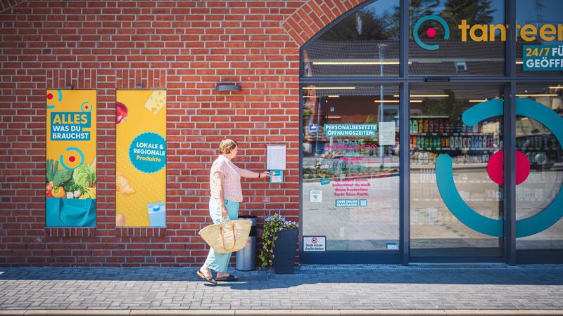 Tante Enso heißt jetzt die Option für Hahnenklees Einkaufsmarkt Rein mit der Karte oder zu Personalöffnungszeiten: Beide Möglichkeiten bietet Tante Enso für seine inzwischen 50 Filialen.