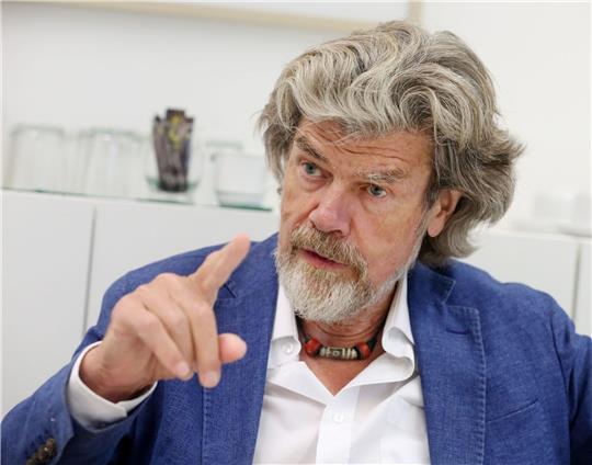 Reinhold Messner kämpft seit Jahrzehnten gegen Umweltzerstörung und Klimawandel.