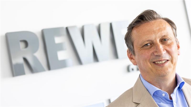 Rewe-Chef Souque ist zufrieden mit dem Jahr 2024.