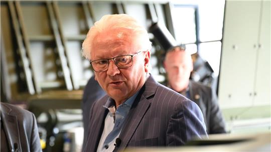 Rheinmetall-Chef Armin Papperger setzt auf autonome Waffensysteme, bei denen aber der Mensch immer das letzte Wort haben soll. 