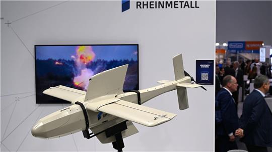 Rheinmetall hatte die Drohne vom Typ FV-014 neu entwickelt. (Archivbild)