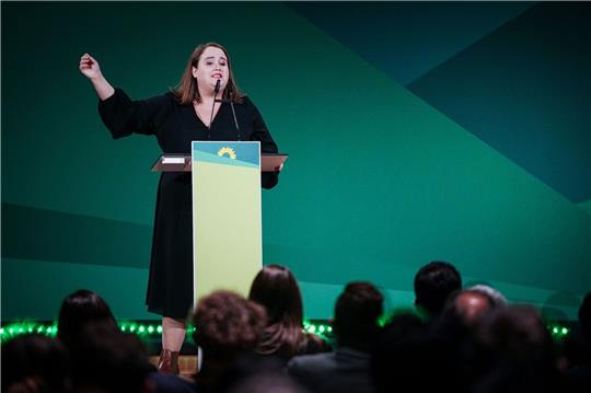 Ricarda Lang ist Bundesvorsitzende der Grünen.