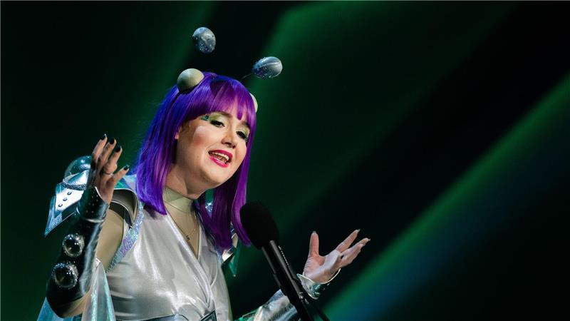 Ricarda Lang nahm sich in ihrer Rede CSU-Chef Markus Söder vor.