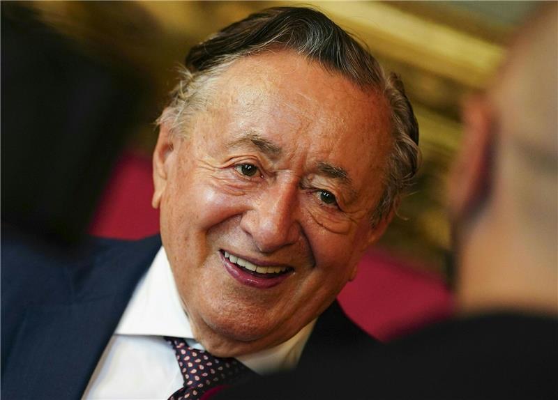 Richard Lugner bei der Feier zu seinem 90. Geburtstag im Wiener Rathaus.