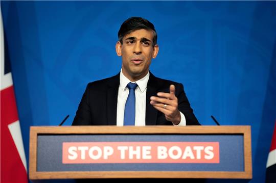 Rishi Sunak kann die Abwärtsspirale nicht stoppen.