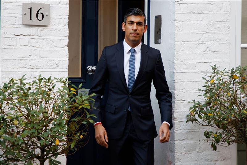 Sunak ist Favorit für den britischen Premier-Posten Rishi Sunak könnte der neue britische Premierminister werden.