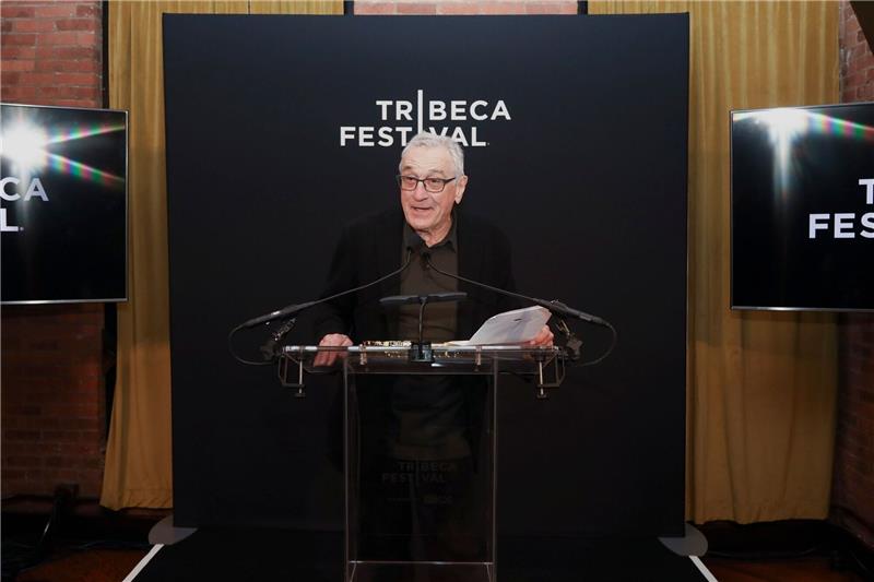 New Yorker Tribeca Festival eröffnet Robert De Niro ist einer der Mitbegründer des Tribeca Festivals.