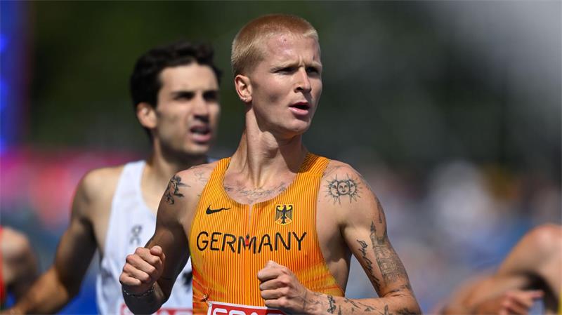 Robert Farken läuft zu seinem ersten WM-Titel. (Archivbild) 