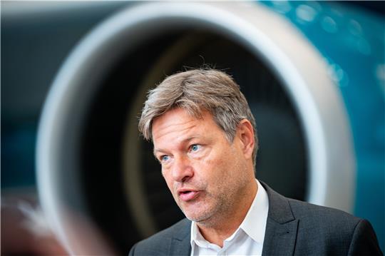 Robert Habeck (Grünen), Bundeswirtschaftsminister und Vizekanzler.