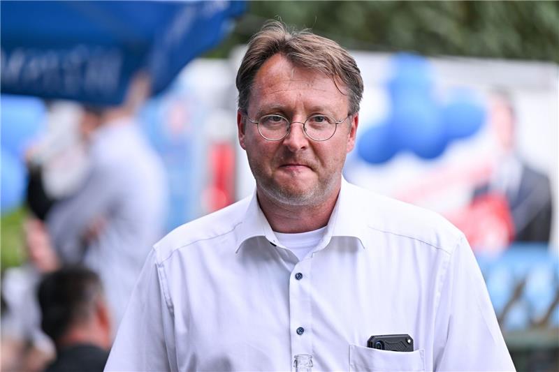 Robert Sesselmann: Bisher in der zweiten AfD-Reihe Robert Sesselmann (AfD) konnte die Wahl zum Landrat für sich entscheiden.