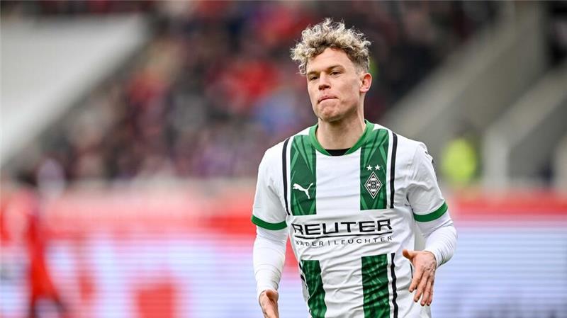 Robin Hack traf zur Führung und erzielte das 3:0.