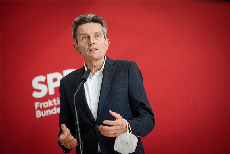 Rolf Mützenich, Vorsitzender der SPD-Bundestagsfraktion, in Berlin