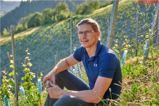 Roman Niewodniczanski, Inhaber des Weinguts Van Volxem an Saar und Mosel.
