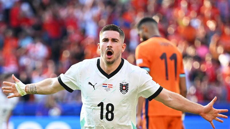 „Unglaublich“: Rangnicks Österreicher verderben Oranje-Party Romano Schmid vom SV Werder Bremen erzielte seinen ersten Turniertreffer für Österreich.