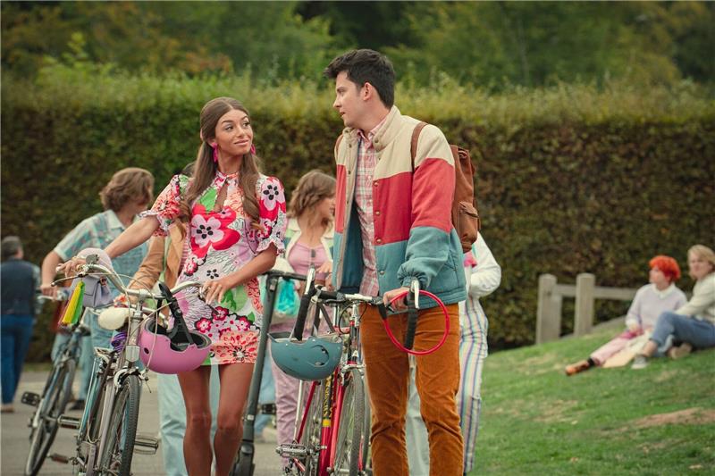 Ruby (Mimi Keene) und Otis (Asa Butterfield) in der finalen Staffel von der Serie «Sex Education».