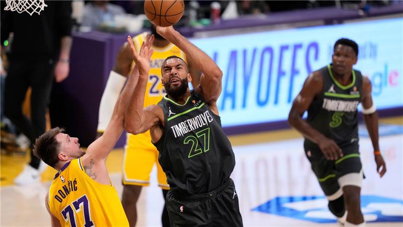 Rudy Gobert dominierte das Spiel unter den Körben.
