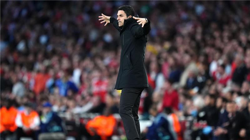Paris zu stark: Arsenal verliert Halbfinal-Hinspiel mit 0:1 Rückschlag für Arsenals Trainer Mikel Arteta.