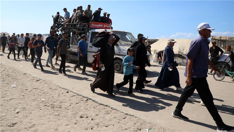 Rund 200.000 Palästinenser soll seit Beginn der Waffenruhe in Gazas Norden zurückgekehrt sein.