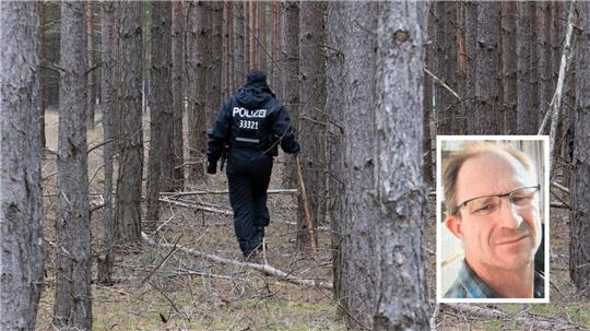 Rund 40 Orte hat die Polizei Goslar auf der Suche nach dem Leichnam von Karsten M. (kleines Bild) schon abgesucht. Dessen Familie gibt nicht auf – und zieht am kommenden Wochenende mit Dutzenden Freiwilligen selbst los. (Symbolfoto) Foto: Paul Zinken, dpa / privat