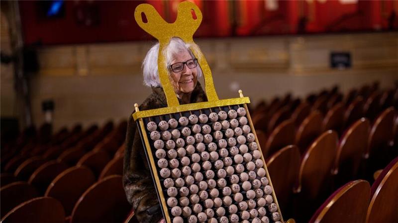 Rund 400 Zuschauer konnten die Ziehung der Glückszahlen im Madrider Teatro Real direkt miterleben. 