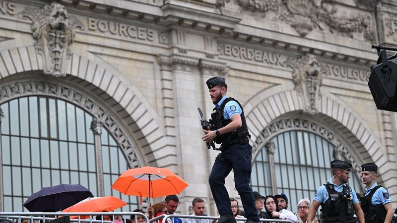Rund 45.000 Sicherheitskräfte waren bei der Eröffnungsfeier im Einsatz.