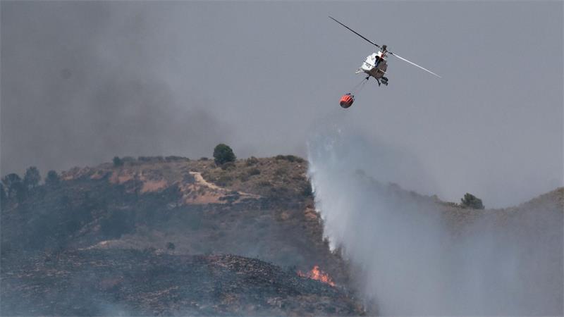 Feuer in Spanien wütet weiter - Brand in Nürnberg gelöscht Rund 6.600 Hektar Wald- und Buschfläche sind bereits verbrannt.