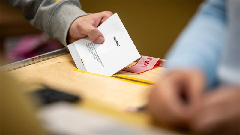 Rund acht Millionen Menschen in Schweden waren zur Wahl aufgerufen.