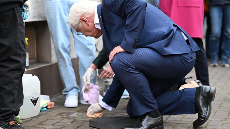 Rund um den Ehrentag hat sich auch Bundespräsident Steinmeier engagiert