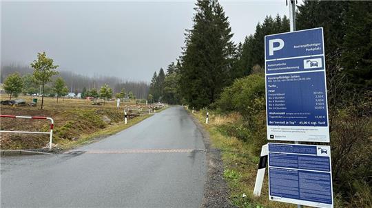 Rund um die Uhr müssen am Hexenritt Parkgebühren gezahlt werden.