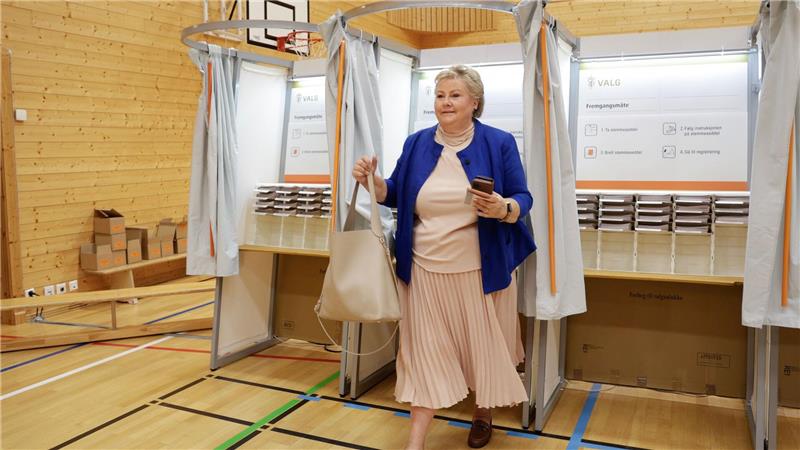 Wahl in Norwegen: Rot-grüne Mehrheit zeichnet sich ab Rund vier Millionen Menschen waren wahlberechtigt.