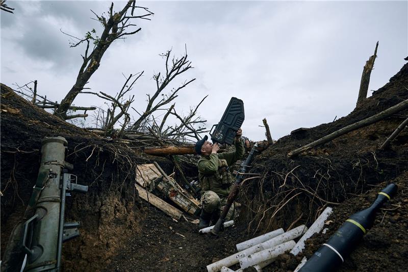 Krieg gegen die Ukraine: So ist die Lage Russische Truppen versuchen seit Oktober 2023 unter hohen Verlusten, Awdijiwka zu erobern.