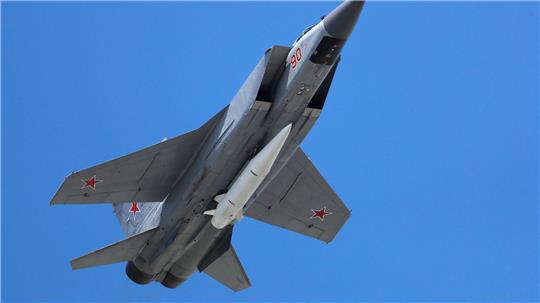 Russischer Kampfjet des Typs MiG-31 