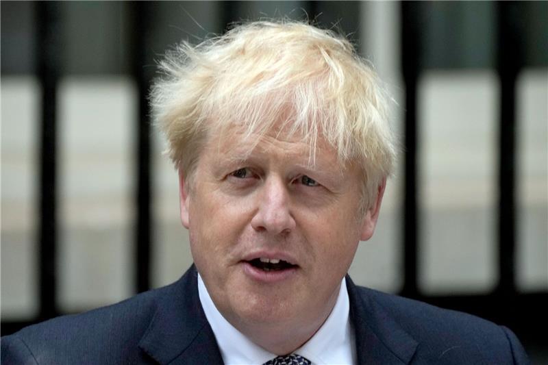 Boris Johnson heuert bei Fernsehsender an Russland, China, Ukriane-Krieg - Boris Johnson will über alles reden.