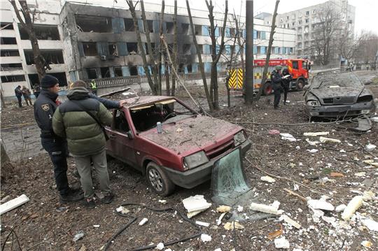 Russland hat die Ukraine am Freitag massiv aus der Luft angegriffen. Nach Angaben aus Kiew waren es die schwersten Angriffe seit Kriegsbeginn.