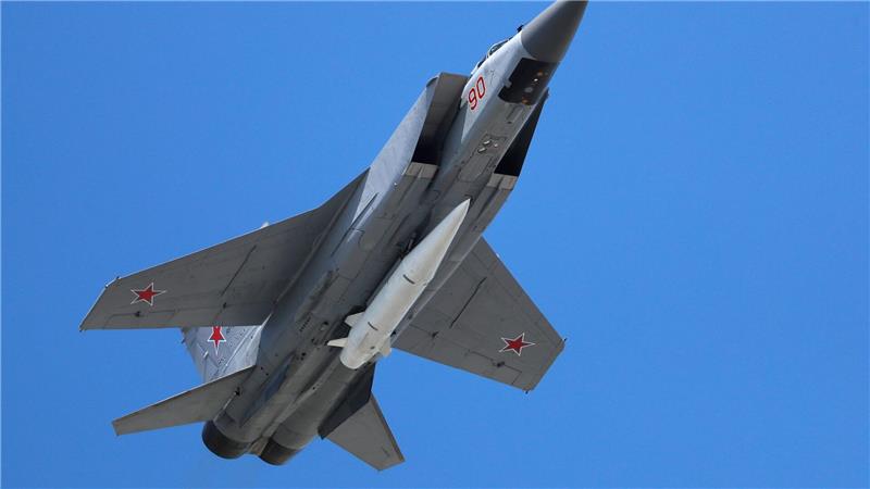 Russisches Militär räumt Absturz von Kampfjet ein Russland setzt die MiG-31 intensiv im Krieg gegen die Ukraine ein. (Archivbild)