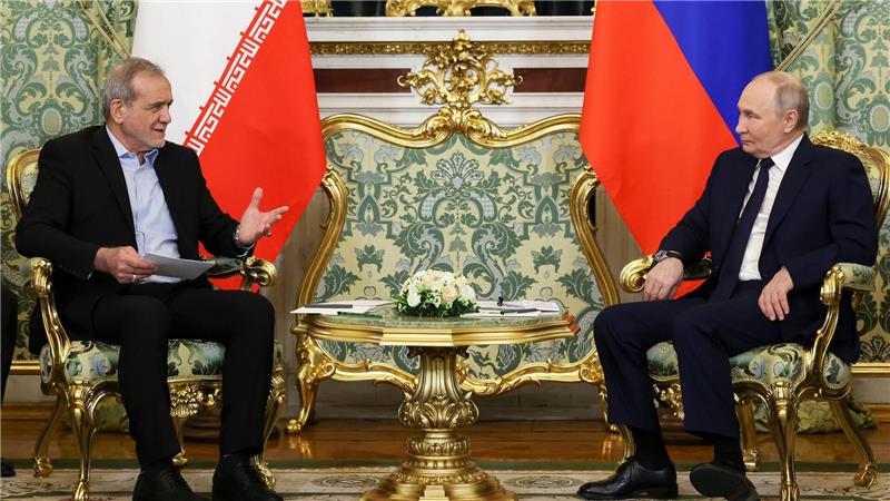 Könnte Moskau dem Iran zu Hilfe kommen? Russland und der Iran haben eine strategische Partnerschaft geschlossen - allerdings ohne eine Klausel über einen gegenseitigen militärischen Beistand. (Archivbild)