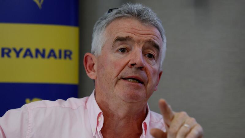 Gewalt an Bord: Ryanair-Chef will Getränke-Limit Ryanair-Chef O’Leary fordert ein Getränkelimit für Passagiere vor dem Flug. (Archivbild)